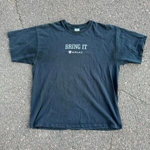 Y2K Ariat "Bring It" Vegas rodeo playoffs tee Size XL